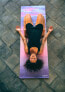 Фото #6 товара Yoga Design Lab Travel Yoga Mat 1.5 mm | Thin, Non-Slip, Foldable, Lightweight, Mat/Towel, Machine Washable | with Carry Strap