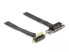 Delock Riser Karte PCI Express x1 Stecker 90° gewinkelt zu Slot 90° mit Kabel - Cable - 0.6 m