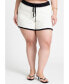 ფოტო #2 პროდუქტის Plus Size Knitted Crochet Short