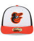 Men's White/Orange Baltimore Orioles National Baseball Hall of Fame Low Profile 59FIFTY Fitted Hat