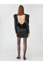 Фото #4 товара Вечернее платье Koton с открытой спиной и деталями в виде банта
