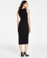 Women's Side-Cutout Sleeveless Knit Midi Dress, Created for Macy's