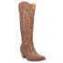 Фото #2 товара Dingo High Cotton Snip Toe Cowboy Womens Brown Casual Boots 01-DI936-BN