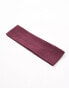 ASOS 4505 Soft touch wide yoga headband in burgundy