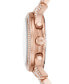 Фото #3 товара Часы Michael Kors Runway Rose Gold-Tone 38mm