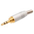 EUROCONNEX Stereo Jack Connector 1978G 3.5 mm Grey / Gold - фото #2