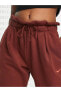 Фото #2 товара Everyday Modern Sweatpants in Burgundy Red Pamuklu Yüksek Bel Eşofman Altı