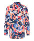 ფოტო #2 პროდუქტის Women's Cotton Viscose Long Sleeve Floral Print Shirt