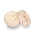 Фото #3 товара Coconut Milk Mango Ceramic Flower Candle