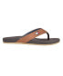 ფოტო #2 პროდუქტის Men's Searie Flexible Flip Flop Sandals