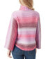 ფოტო #2 პროდუქტის Women's Lana Bell-Sleeve Ribbed Turtleneck Sweater