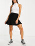 Фото #1 товара Vero Moda godet knitted mini skirt in black
