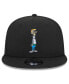 Фото #2 товара Men's Black The Jetsons George Jetson Trucker 9FIFTY Snapback Hat