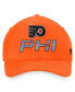 Фото #3 товара Men's Orange Philadelphia Flyers Authentic Pro Team Locker Room Adjustable Hat