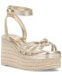 Фото #1 товара Women's Loressa Strappy Platform Wedge Sandals