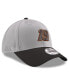 ფოტო #3 პროდუქტის Men's Gray and Black Martin Truex Jr 9FORTY Snapback Adjustable Hat