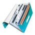 Фото #4 товара Esselte Leitz WOW - Conventional file folder - A4 - Polypropylene (PP) - Turquoise - 200 sheets - 254 mm