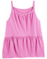 Фото #4 товара Kid Crinkle Jersey Flower Strap Ruffle Tank 6-6X