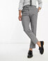 Фото #1 товара French Connection suit trousers in marine and grey check