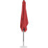 Фото #7 товара Пляжный зонт прямоугольный с куркой 200 x 300 см бордовый Uniprodo