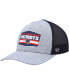 Фото #2 товара Men's Heathered Gray, Navy New England Patriots Motivator Flex Hat
