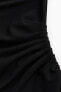 MAMA Pleat-detail tube dress