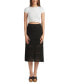 ფოტო #4 პროდუქტის Juniors' Pull-On Open Stitch Midi Skirt