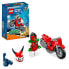 Фото #3 товара Игрушка LEGO 60332 City Stuntz: Байк Скорпиона, водитель Стикер, подарок для детей 5+