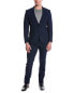 Фото #3 товара Boss Hugo Boss 2Pc Slim Fit Wool-Blend Suit Men's Blue 40R