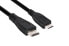 Фото #1 товара Club 3D Mini HDMI™ to HDMI™ 2.0 4K60Hz Cable 1M / 3.28Ft - 1 m - HDMI Type C (Mini) - HDMI Type A (Standard) - 18 Gbit/s - Black