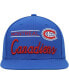 Фото #4 товара Men's Blue Montreal Canadiens Retro Lock Up Snapback Hat