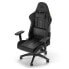 Corsair TC100 Relaxed Gamingstuhl, Kunstleder - schwarz