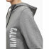 Женская спортивная куртка Calvin Klein Full Zip Темно-серый