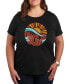 Trendy Plus Size Follow the Sun Graphic T-Shirt