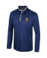 Men's Navy Notre Dame Fighting Irish Wright Quarter-Zip Windshirt Синий, L - фото #2