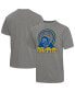 ფოტო #1 პროდუქტის Men's Graphite Los Angeles Rams Wonderland Infinity Vibe T-shirt