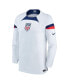 Фото #3 товара Men's White USMNT 2022/23 Home Breathe Stadium Replica Blank Long Sleeve Jersey