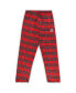 Фото #4 товара Men's Scarlet, Black Ohio State Buckeyes Big and Tall 2-Pack T-shirt and Flannel Pants Set