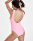 Фото #11 товара Women's Low-Back One-Piece Swimsuit