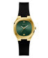 ფოტო #1 პროდუქტის Women's Analog Black Silicone Watch 32mm