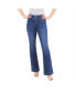ფოტო #1 პროდუქტის Women's Women Tummy Control Bootcut Jeans with Classic Pockets and back design