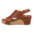 Фото #3 товара Corkys Carley Studded Wedge Womens Brown Casual Sandals 30-5316-WKSM