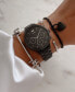 ფოტო #5 პროდუქტის Women's Nova Ceramic Black Bracelet Watch, 38mm