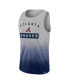 Фото #3 товара Men's Gray, Navy Atlanta Braves Our Year Tank Top