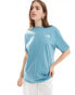 Фото #1 товара The North Face Essential oversized logo t-shirt in blue