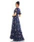 ფოტო #3 პროდუქტის Women's Women's Ieena Flounce Sleeve Floral Maxi Dress