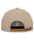 ფოტო #2 პროდუქტის Men's Khaki Boston Bruins Elements Unstructured Patch Leather Strapback Hat