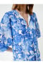 Фото #5 товара Платье женское Koton Мини платье с цветочным узором и воланами