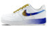 【定制球鞋】 Nike Air Force 1 Low 7 是在玩鞋 复古 做旧 巴洛克 太阳 立体 低帮 板鞋 男款 紫金 / Кроссовки Nike Air Force CW2288-111