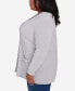 Фото #5 товара Plus Size Classic Chenille Cardigan Sweater with Pockets